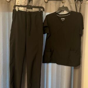 WonderWink- W123 Black Scrubs